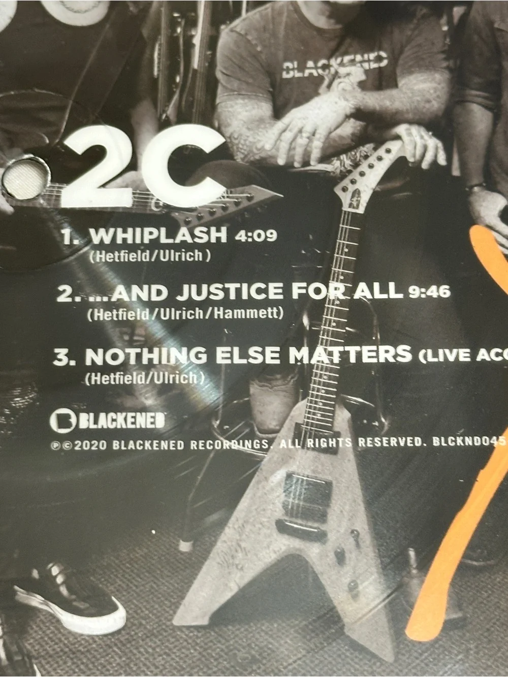 Metallica Blackened double album set